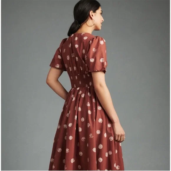 Anthropologie Katerina Button-Front Dress - Picture 3 of 7